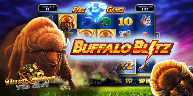 Giải trí với vòng quay hũ vạn người mê Buffalo Blitz TĐTC