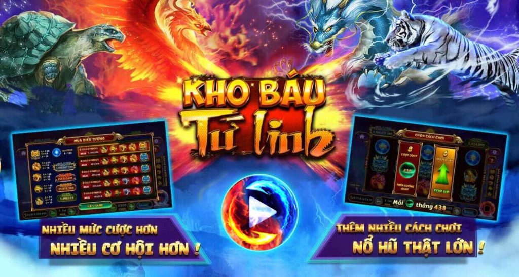 Bí quyết trúng Jackpot trong quay hũ Kho báu tứ Linh TDTC