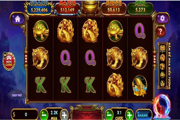 Bí quyết trúng Jackpot trong quay hũ Kho báu tứ Linh TDTC 