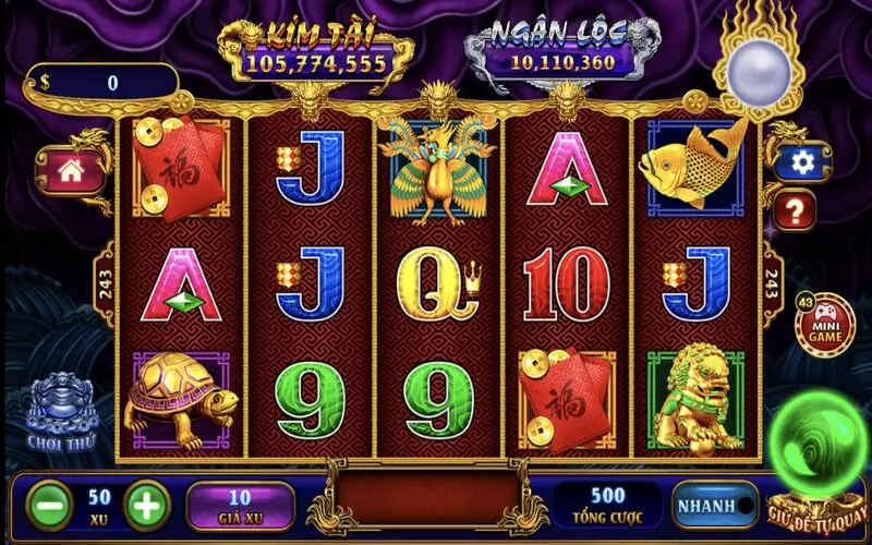 Bí quyết trúng Jackpot trong quay hũ Kho báu tứ Linh TDTC 