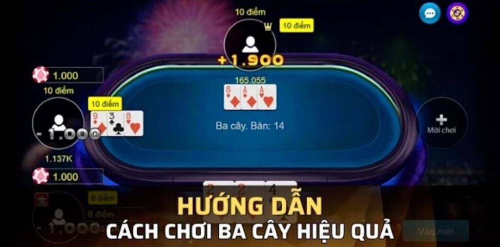 Hướng dẫn chơi game ba cây