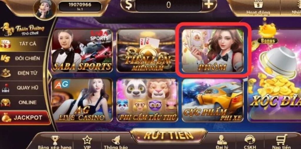 quy tắc game phỏm online - chơi game