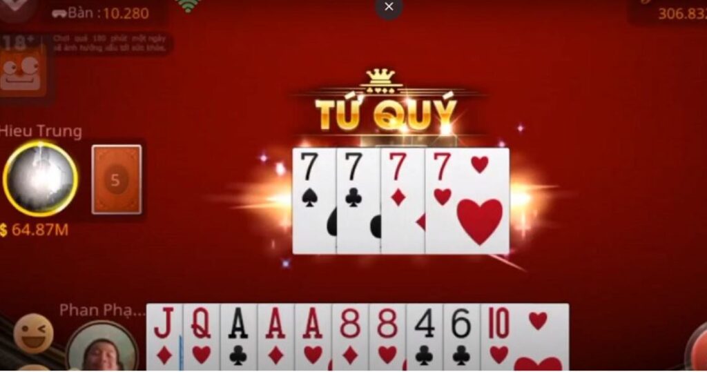 Mẹo nhớ bài Tiến Lên Miền Nam từ thấp đến cao
