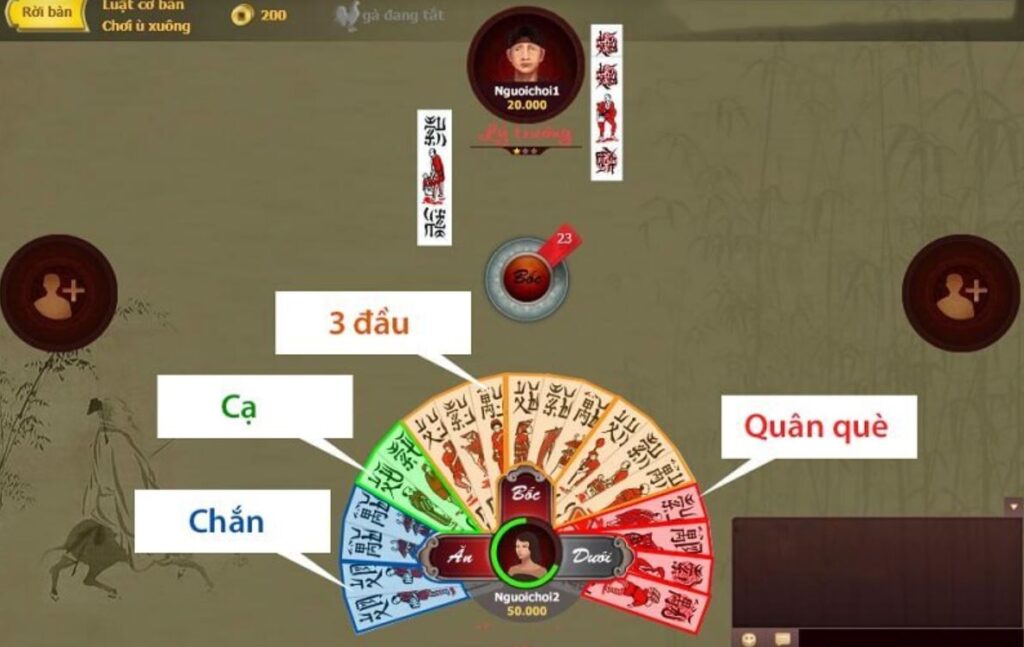 xướng ù bài chắn